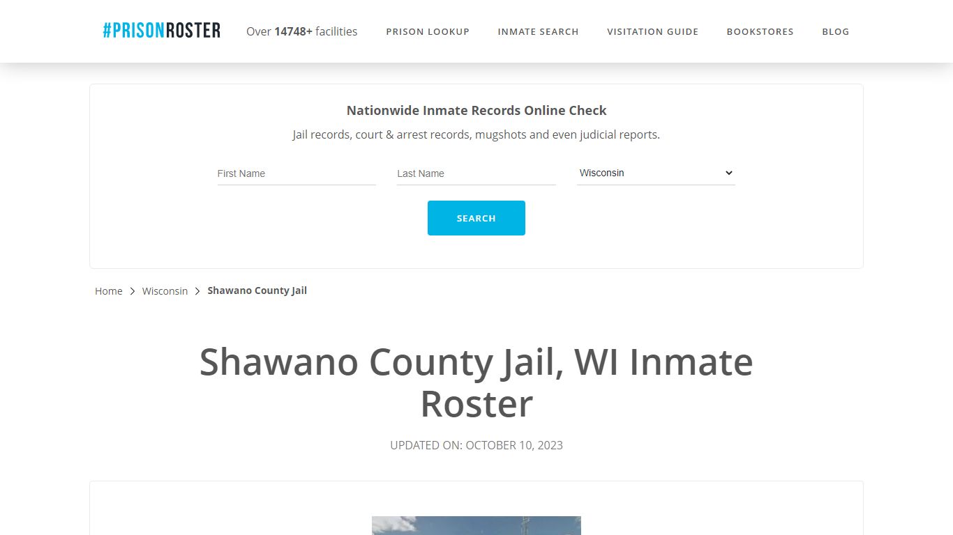 Shawano County Jail, WI Inmate Roster - Prisonroster